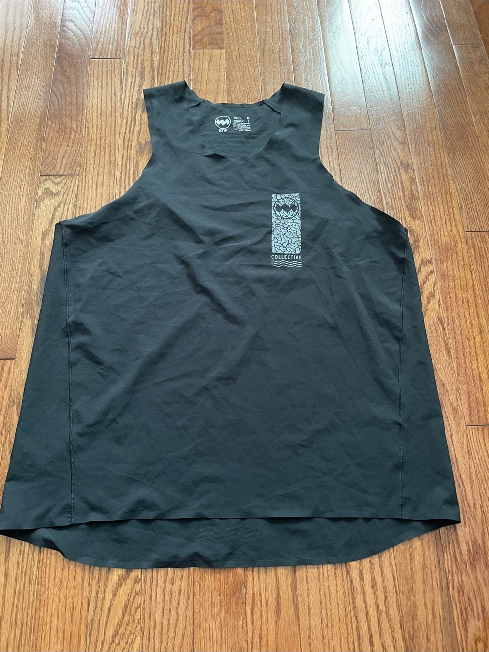 Janji Run for Clean H2O Black Tank UNISEX Sz M/Men's Sz L/Women’s